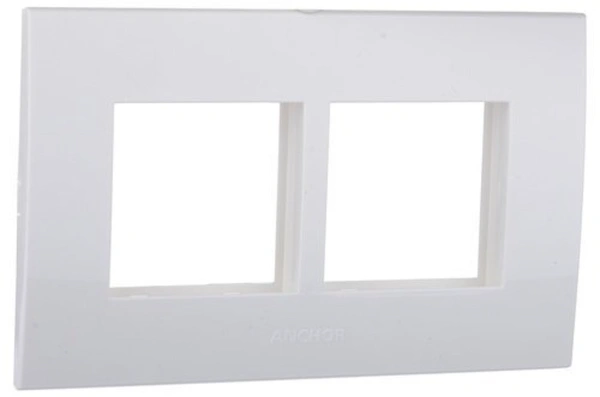 Anchor Penta Modular 4 Module Plates  - 4M, White, NA
